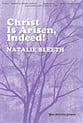Christ Is Arisen, Indeed SAB choral sheet music cover